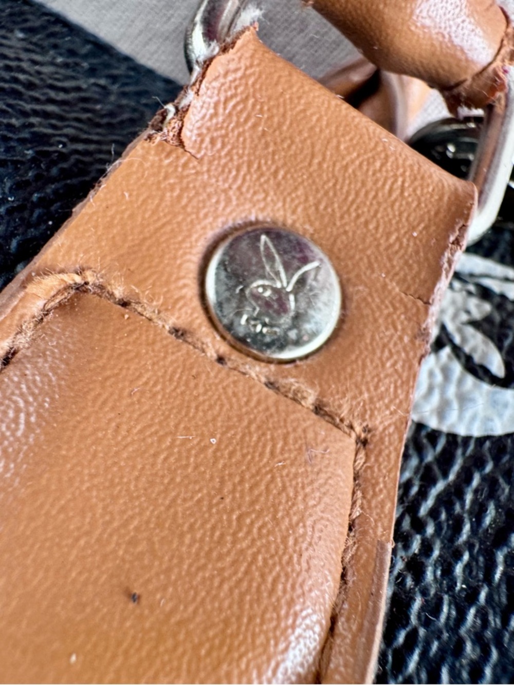 Playboy Y2K Mini Speedy Bag Bunny Print - Picture 5 of 6
